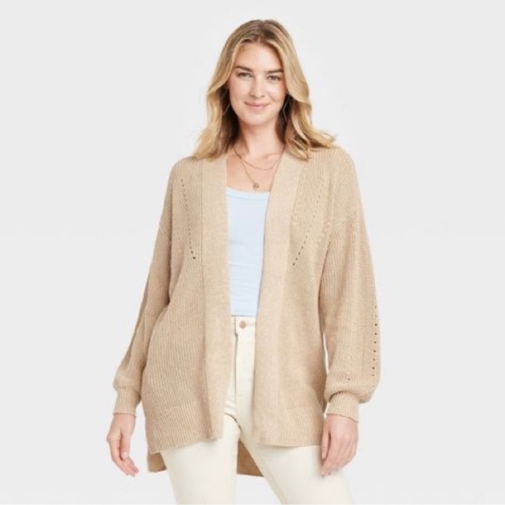 Universal Thread Women's Beige Cardigan